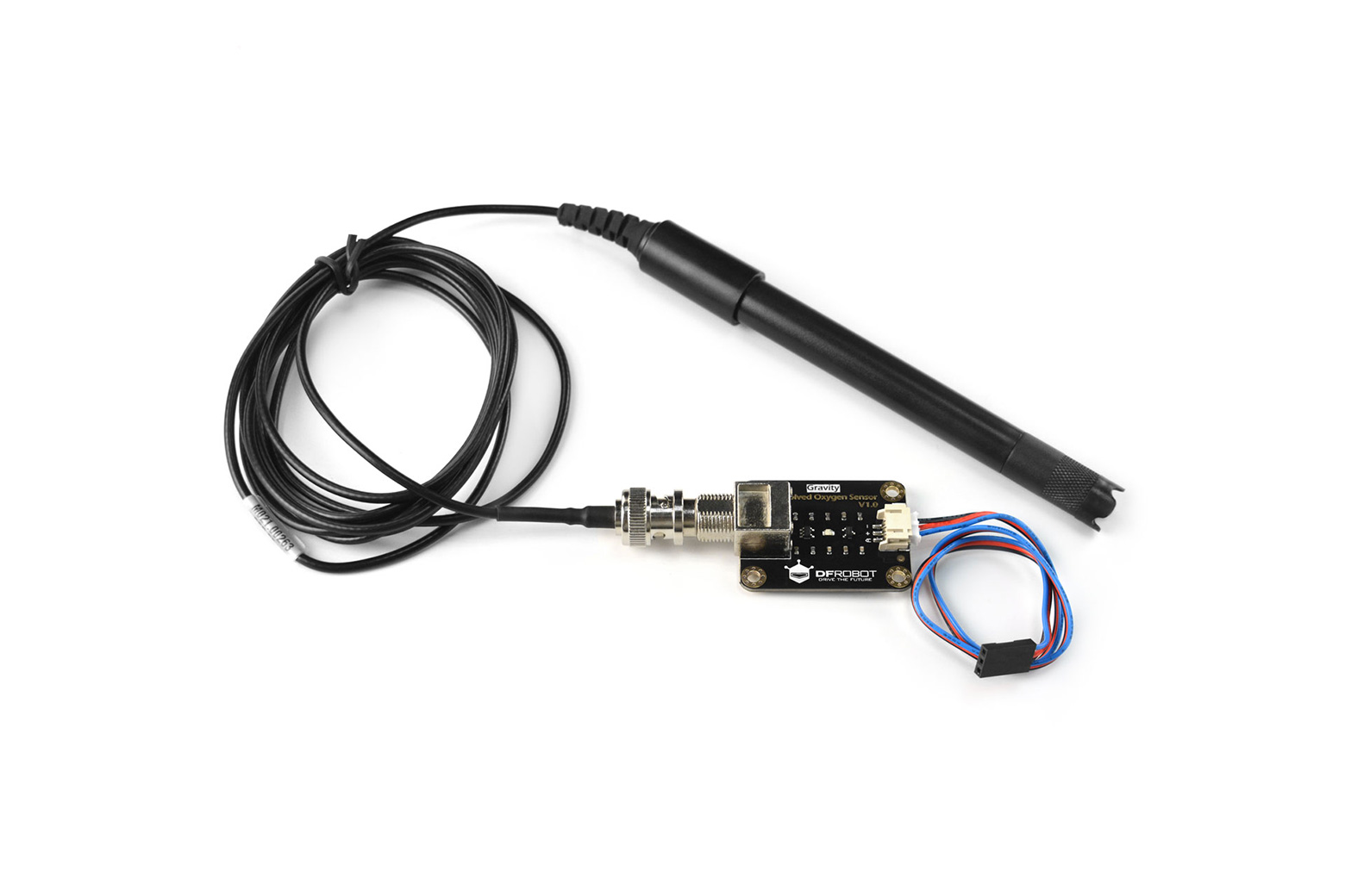 A dissolved oxygen sensor and probe
