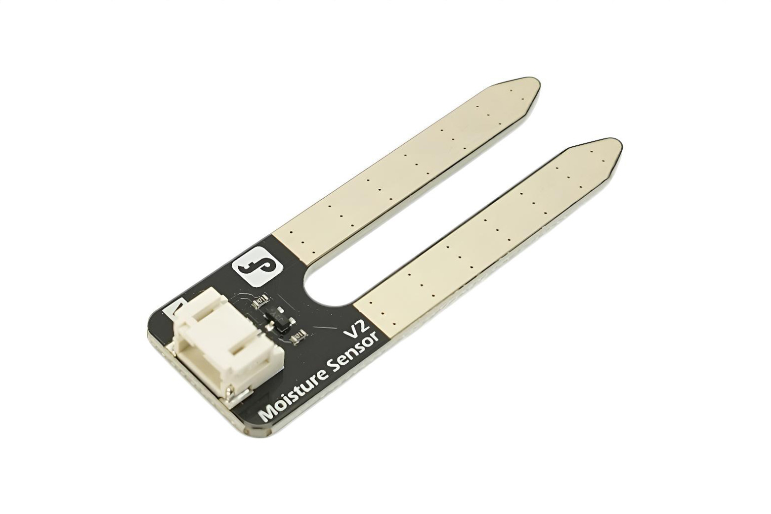 A resistive soil moisture sensor