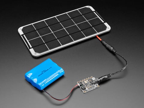 A solar lithium battery charge controller