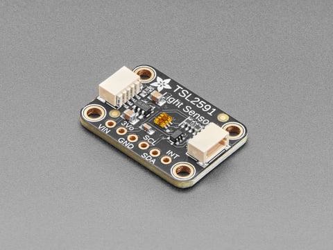 A TSL2591 high dynamic range light sensor
