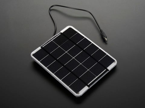 A solar panel for off-grid power
