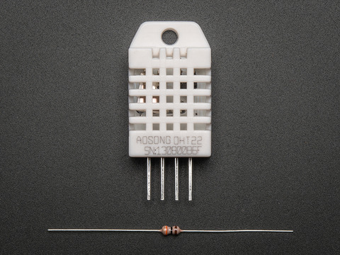 A temperature and humidity sensor module