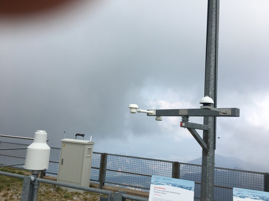 An automatic weather station